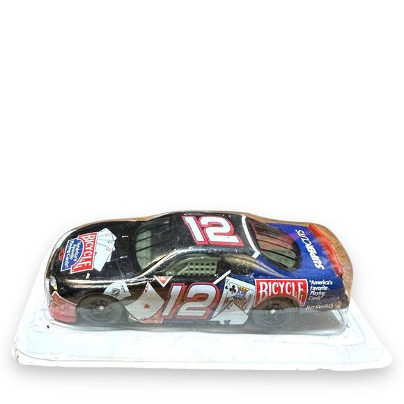 Diecast Race Car # 12 Official Bicycle Playing Cards Logo Collectible RARE NEW - Picture 9 of 10